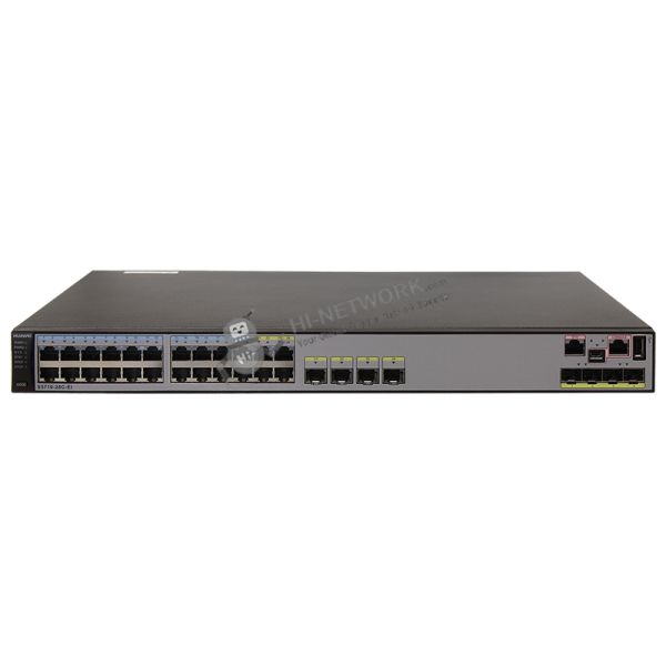 Huawei Switch S5710-28C-EI with 416 Gbit/s Switching Capacity 156 Mpps Forwarding Performance and 10 Gbit/s Upstream Transmissions