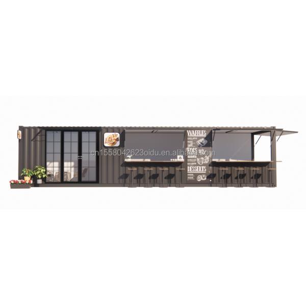 Hotel Accommodation Solution Prefabricated Modular Container Houses in Container Store/Shop with Aluminum Alloy Windows