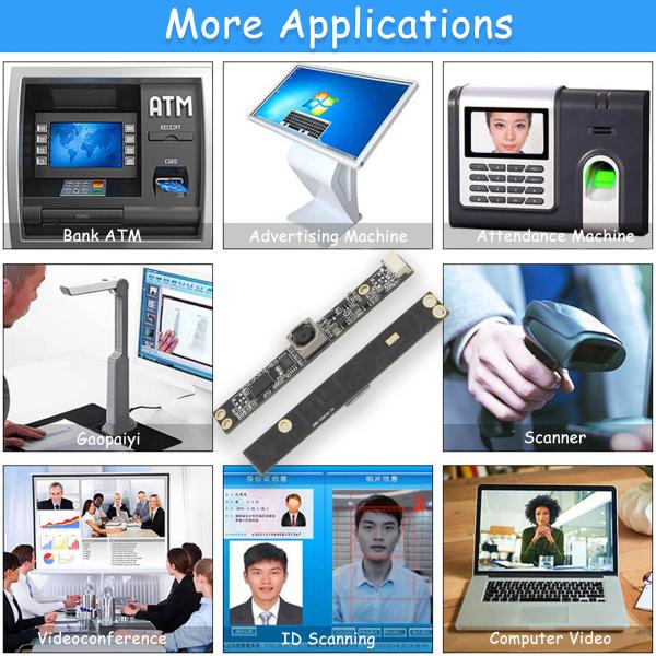 Low Light OV5693 5MP USB Camera Module 2K Autofocus Smartphones Camera Module