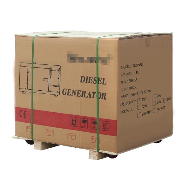 20A 10 Kva Single Cylinder Diesel Engine Generator HR188FA Silent Gen Set