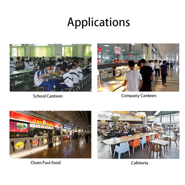 New Arrival Smart Restaurant Self-Service Check Out Kiosk with Dish Recognition Camera Service Equipment