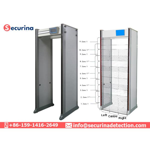Archway Walk Through Metal Detector Gate Full Body Scanning with LCD Screen