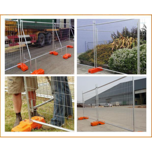 AS 4687 Compliant Wind Rated Australia Temporary Fence Modular Setup