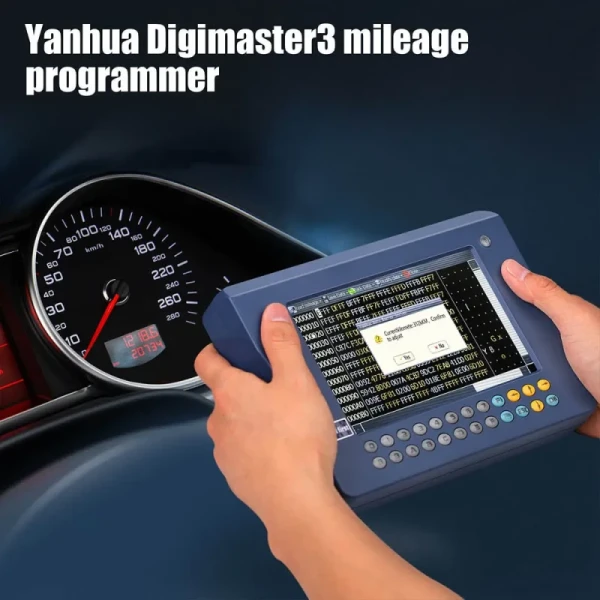 Original Yanhua Digimaster 3 III Instrument Cluster Correction No Token Limitation Plus OBD II Adapter And Cable
