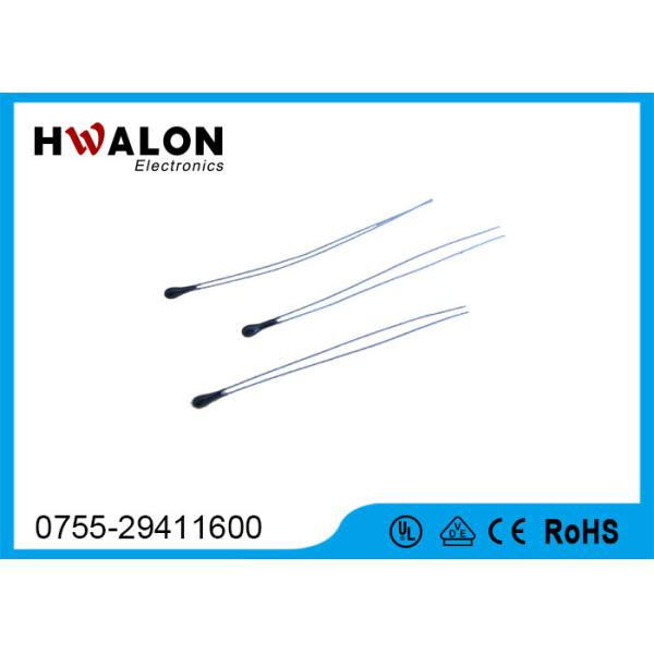 Small Black Head NTC Temperature Sensor Thermistor 10Kohm 1% 3435 For Air