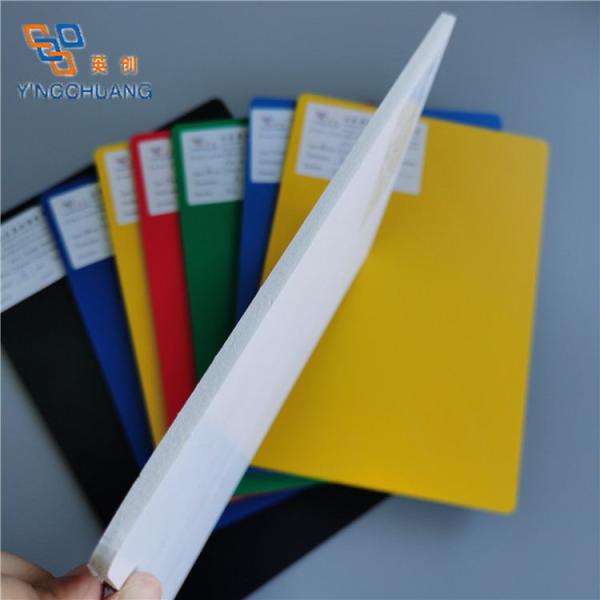 YINGCHUANG White Rigid PVC Foam Board 1220X2440MM For Kitchen Cabinets