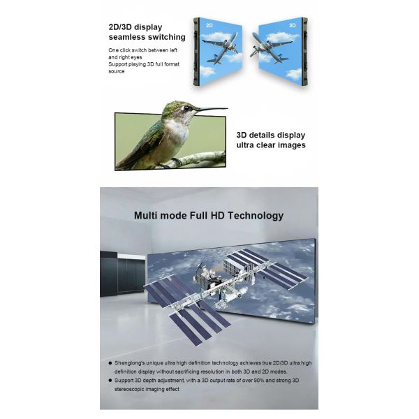 High Quality Indoor Polarized 3D Interactive Smart Multi-function All-in-One Conference Machine