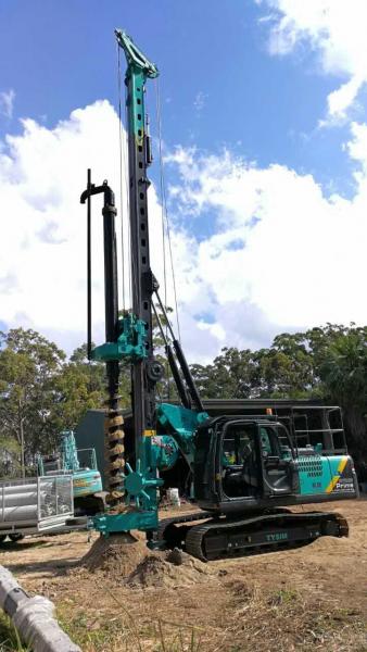 Quality KR80M Multi - Functional Hydraulic Piling Rig CFA Construction Borehole Pile Equipment Max Torque 80KNm Diameter 1000 mm for sale