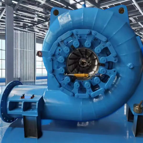 Customized Voltage Vertical/Horizontal Water Turbine Generator With Automatic / Manual Control Panel