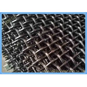 Heavy Duty Crimped Vibrating Screen Wire Mesh , Sand Screen Mesh 0.8 - 8 Mm