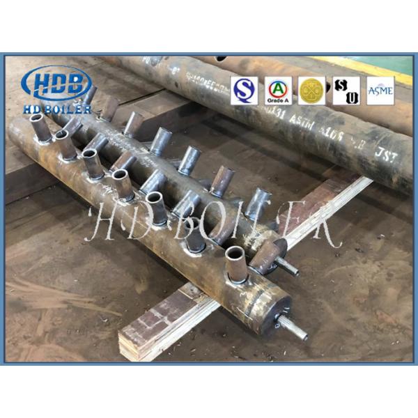 Power Station Boiler Manifold Headers Stainless Steel Steam Boiler Parts