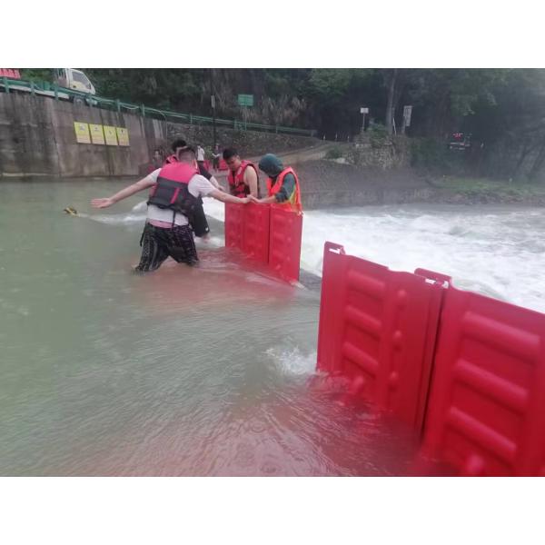 Removable L Shape ABS Flood Water Barriers Baffle River Garage Door Portable Flood Protection Barrier Plastic Anti Flood