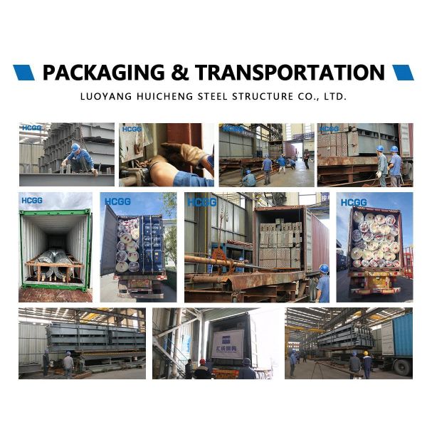 Integrated Multi-storey Steel Structure Workshop Warehouse Large Span Industrial Combined Building