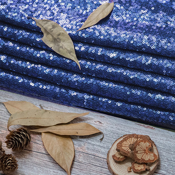 Luxury Elegant 100% Polyester Fabric Embroidered Mesh Fabric for Clothing for Direction Sequin Fabric