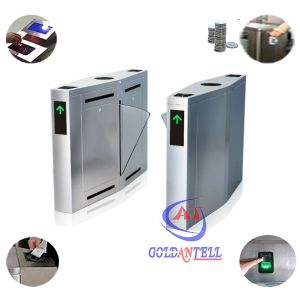 RFID Reader Security Full Auto Entrance Turnstiles High Speed Gate Systems