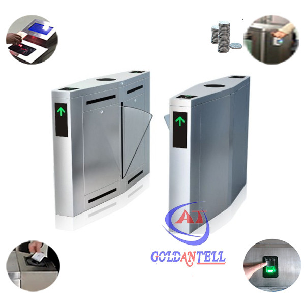 RFID Reader Security Full Auto Entrance Turnstiles High Speed Gate Systems