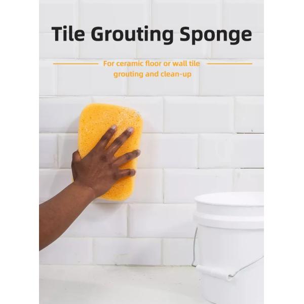 Polyurethane Foam Tile Grout Sponge Plastic Grout Sponge