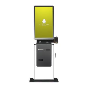 Android Self Payment Kiosk Advertising Display Terminal Stand Interactive