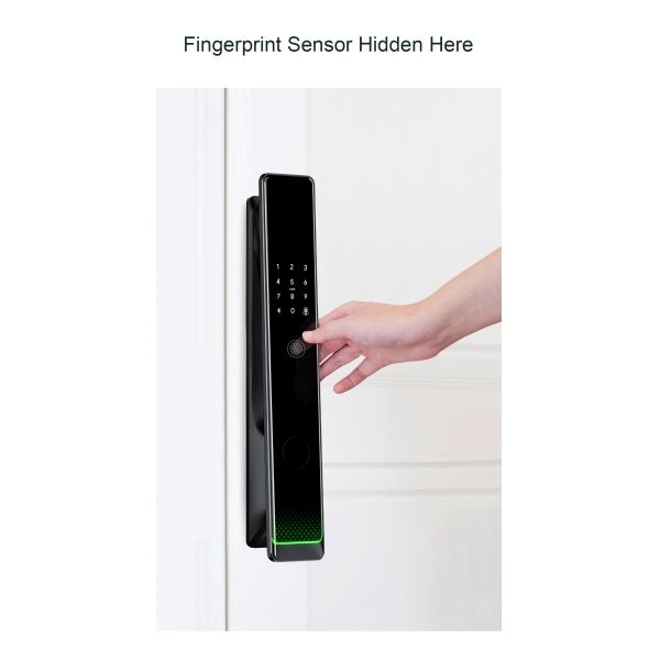 Liliwise Automatic Electric Smart Door Locks Waterproof Outdoor Fingerprint Keyless Ttlock Tuya Smart Lock With Wifi