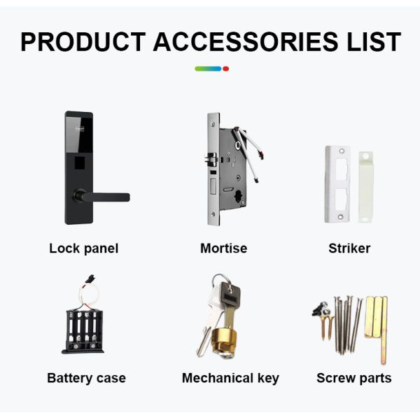 RF726 Electronic RFID hotel smart lock
