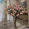 Indoor Decoration Artificial Rose Tree 1.8m Height Customized Design for sale