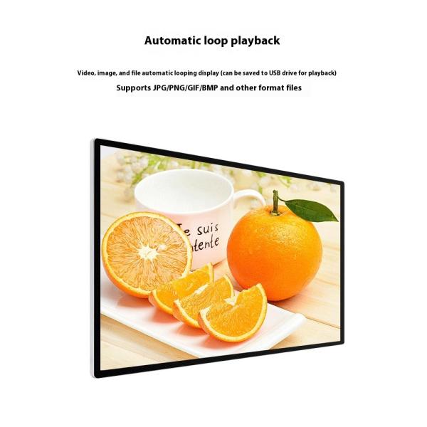 18.5'' 21.5'' 27'' Wall Mounted LCD Commercial Display Lcd Advertising Player Digital Signage for Shop,elevator,hotel Subway