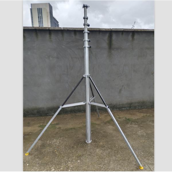 Push Up Antenna Tower For Cb Antenna Telescoping Pole 6m 9m 10m