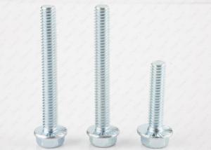 China Long Metric Hex Head Bolts , 17mm 18mm Hex Machine Bolt Cr3 Plated on sale