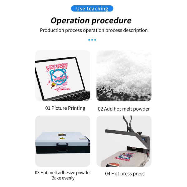 KECAI A3 DTF Curing Oven With Digital Temperature Control Intelligent Timer Alarm for Heat Transfer PET Film Sheets CE
