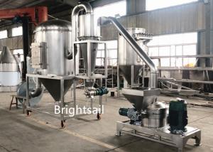 Wholesale No Needs Screen Or Sieve Porang Flour Powder Grinder Machine 1800kg/H from china suppliers