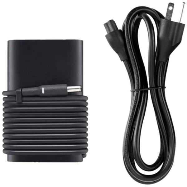 Black Dell Latitude E5470 Charger , Dell 65w AC Adapter 19.5 V 3.34 A