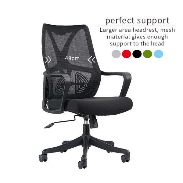 Best Selling Durable Visitor Single Chair Meeting Room Chair Mesh Fabric Modern Conference Office Chair