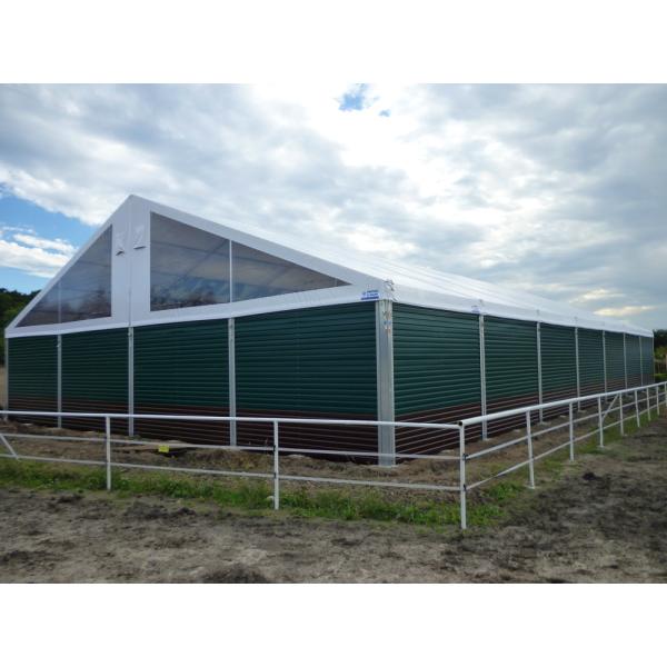 Fireproof ABS Wall Aluminum Sporting Event Tents 20x50m For Permanent Match