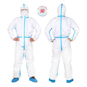 Buy cheap Medical Disposable Coverall Suit 65gsm from wholesalers