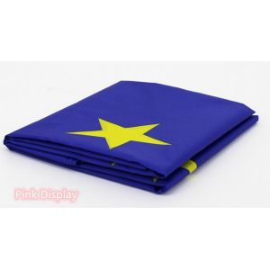 Fade Resistant EU Rectangle Banner Flags For Outdoor