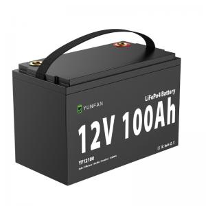 Wholesale Rechargeable 12V 100Ah Lifepo4 Battery Pack OEM Lifepo4 Solar Battery from china suppliers