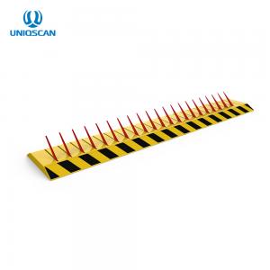 China Yellow Color Tyre Spike Barrier / Killer Waterproof Function , Stainless Steel Material tyre killer on sale