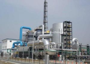 China 10-100 Kt/a Sulfur based Sulfuric Acid Plant / H2SO4 Production Line on sale