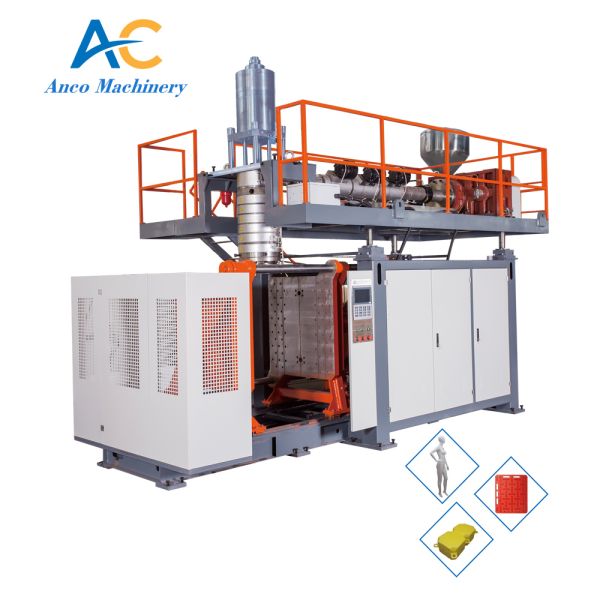 PP Small Milk Bottle Blow Molding Machine HDPE PP Plastic Extrusion