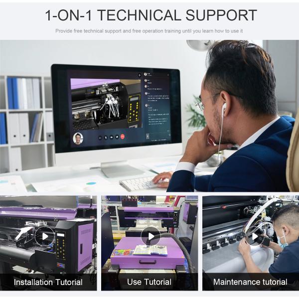 30cm DTF Printer Machine EPSON I1600-A1 Dual Print Heads For Cotton