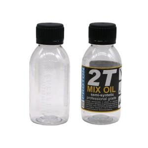 China SCREW CAP PET Scaled Bottle for 100ML/60ML Syrup Base Material PET Tamper Evident Caps on sale