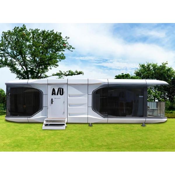 Outdoor Park Mobile Homestay Space Capsule House Container Homes Luxury Villa Main Steel Structure Aluminium Prefab Homes