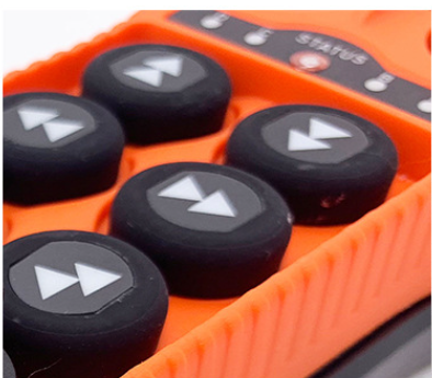 24V DC IP54 Waterproof Industrial Wireless Remote Control for Crane with 100 Meters Signal Distance