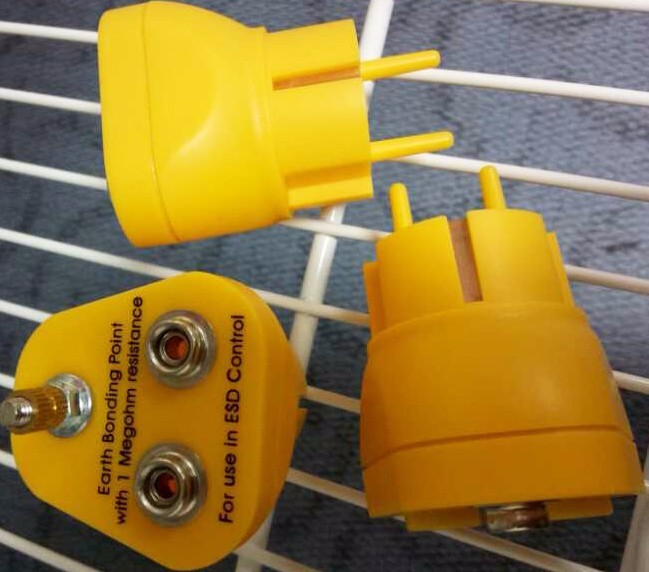 Earth Grounding Plug Supprorted USA EU Type to Use in Bed Sheet Anti Static Healthy Body