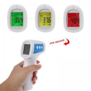 Wholesale Non Contact Forehead Digital Infrared Thermometer , Infrared Digital Thermometer Gun from china suppliers