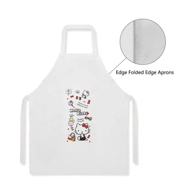 Adult Child Linen Sublimation Apron Blanks Custom Kitchen Apron