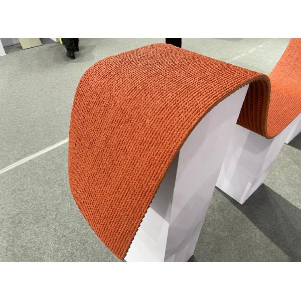 Odorless Rubber Orange Prefabricated Running Track