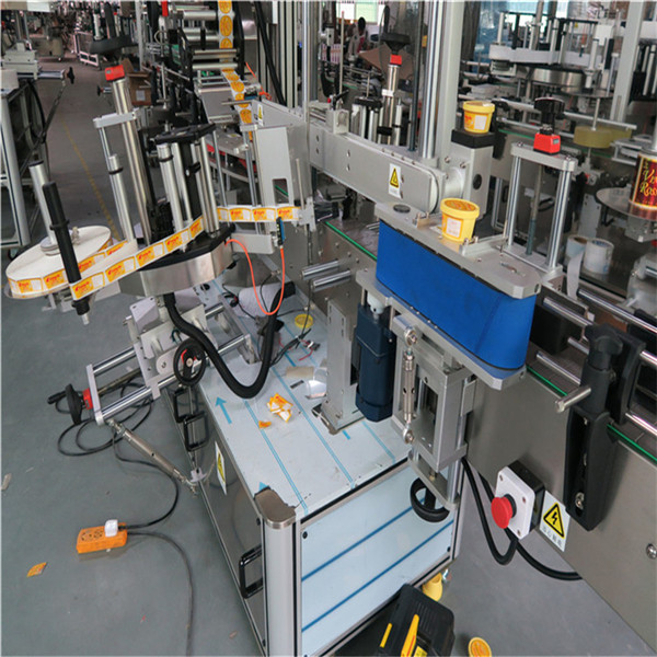Linear Three Self Adhesive Labeling Machine For Beverage Food Daily Chemical