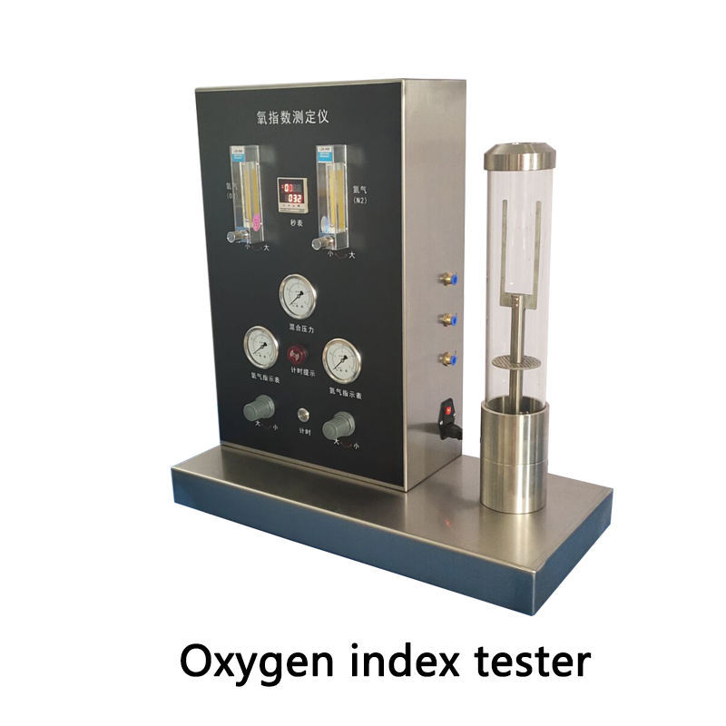 UP-5007 Digital Limited Oxygen Index Device High-precise Oxygen Concentration Test Instrument with 0% ~ 100% O₂ Range and 40mm/s ± 2mm/s Airflow