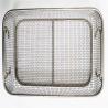 Medical Rectangular Sterilized Stainless Steel Mesh Basket With Handles for sale